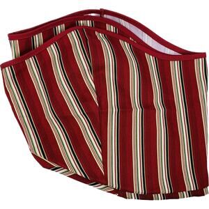 Longaberger Greetings Basket HOLIDAY STRIPE LINER Only